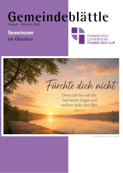 Titelbild Gemeindeblättle August bis Oktober 2026