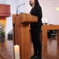 die neue Kantorin Tanja Schmid