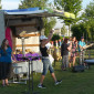 Band und Team heizen den Zuschauen von Beginn an ein