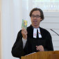 Pfarrer Jean-Pierre Barraud sagt Danke