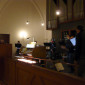 24.12.2021 das Doppelquartett - Sopran: Karin Thomas-Martin und Sabine Meier-Guthke / Alt: Christina Richtmann und Sabine Weinert-Spieß / Tenor: Johannes Pfeiffer und Werner Spieß / Bass: Thomas Dietrich und Michael Balser - Bild P. Thomas