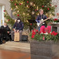 02.01.2022 die KOOP-Band von re: Anja Haitchi (Saxofon) / Günter Hänssler (Gitarre) / Andi Bodor (Cajon), Jürgen Bauer (Bass) / Ruth Šimeg (Klavier) - Bild P. Thomas