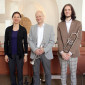 was Tanja Schmid (Orgel), Stefan und Tim Mack (Trompeten) mit Tönen ausdrücken.
