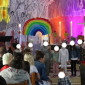 sie lassen den Regenbogen leuchten