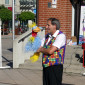 Zauberer Larry (Sven Larch) in seinem Element