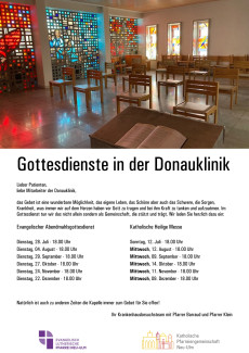 Plakat Donauklinik