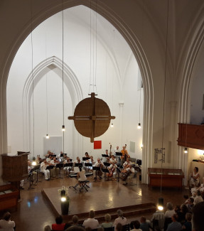 Orchester im Chorraum