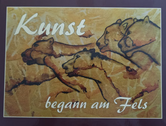 Kunst begann am Fels