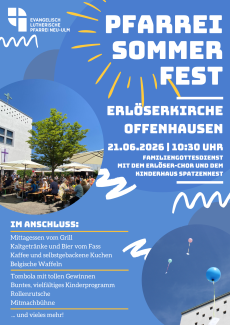 Plakat Pfarreifest 2026