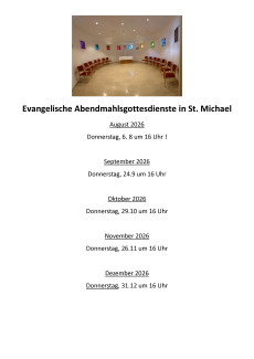 Plakat St. Michael