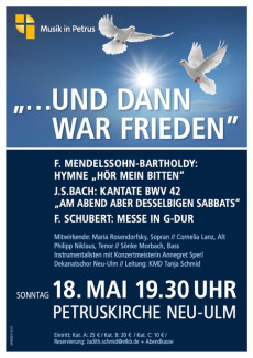 und dann Frieden ... 