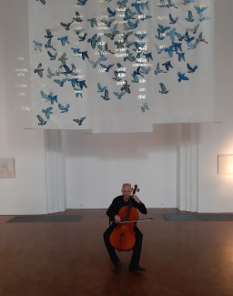 Ernst Clauder am Cello